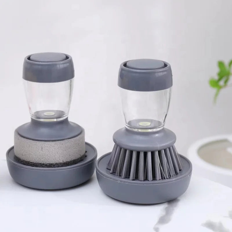 Automatic Dish Soap Dispensing Brush